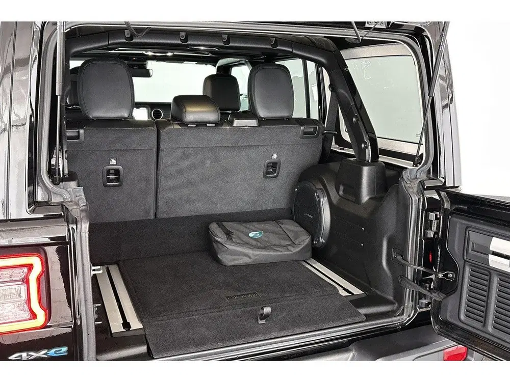 Jeep Wrangler Unlimited 4xe 380 Sahara Leder Stoelverwar uit 2021, foto 9