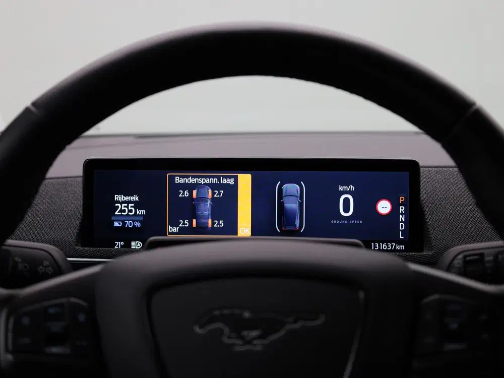 Ford Mustang Mach-E RWD 75 kWh dodehoekdetectie uit 2021, foto 8