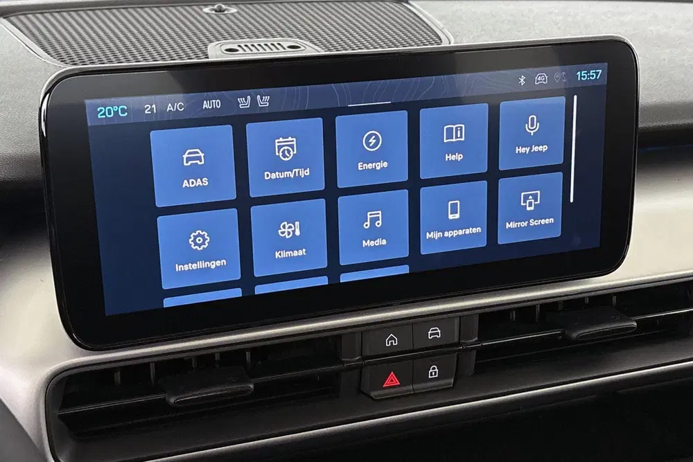 Jeep Avenger Summit 54 kWh Panoramadak Stoelverwarming uit 2026, foto 13