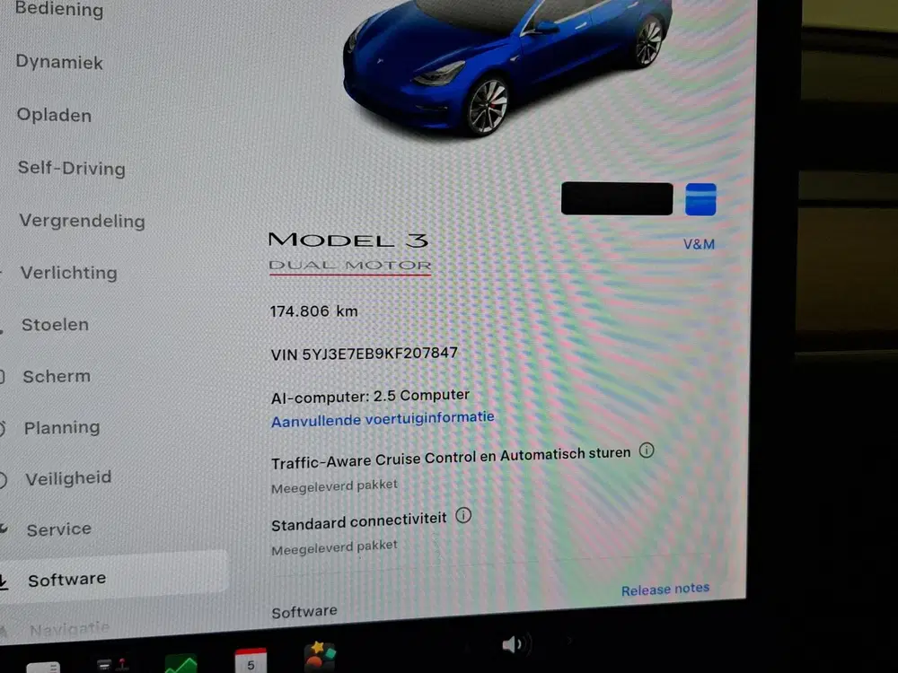 Tesla Model 3 Performance AWD 75 kWh 463PK SOH 83 uit 2019, foto 14