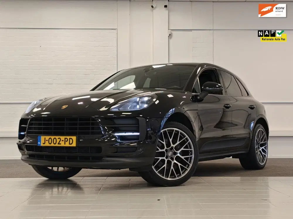 Porsche Macan 2.0T Panoramadak Trekhaak Leder carplay 21 uit 2019