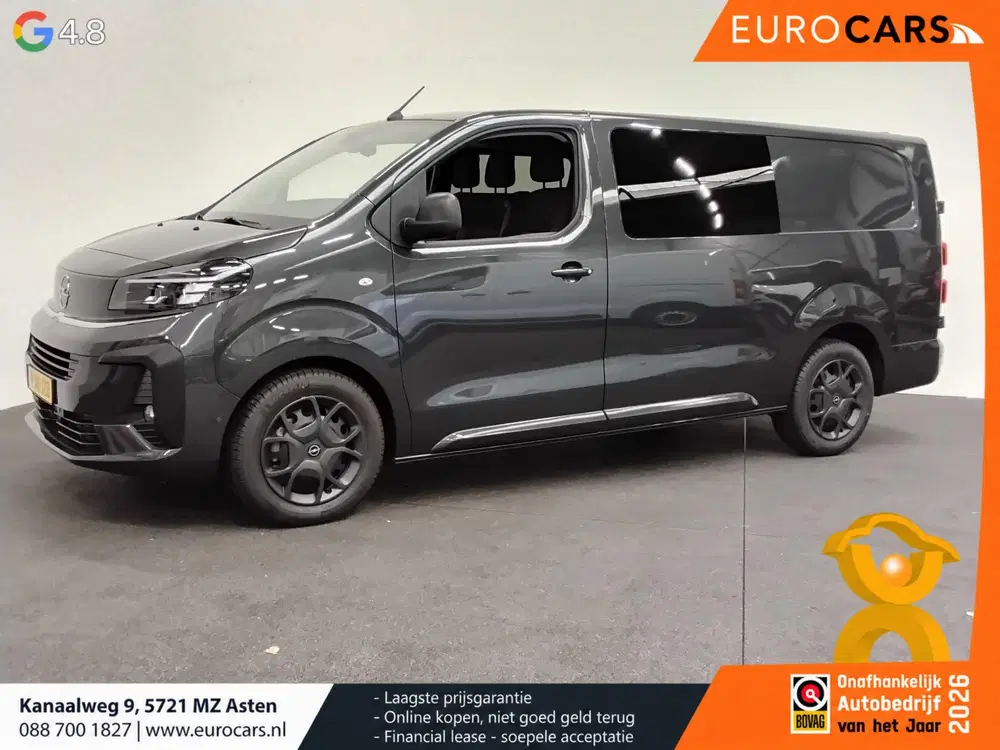 Opel Vivaro 1.5 Diesel 120pk L3 Dubbele Cabine Apple C uit 2024