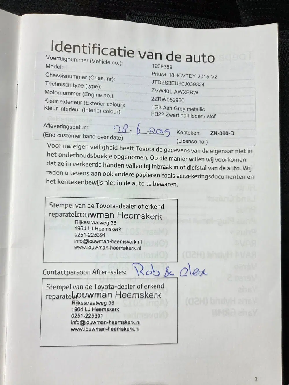 Toyota Prius 1.8 Dynamic uit 2019, foto 12