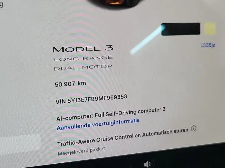 Tesla Model 3 Long-Range AWD 351pk 75 kWh FACELIFT 89 uit 2021, foto 10