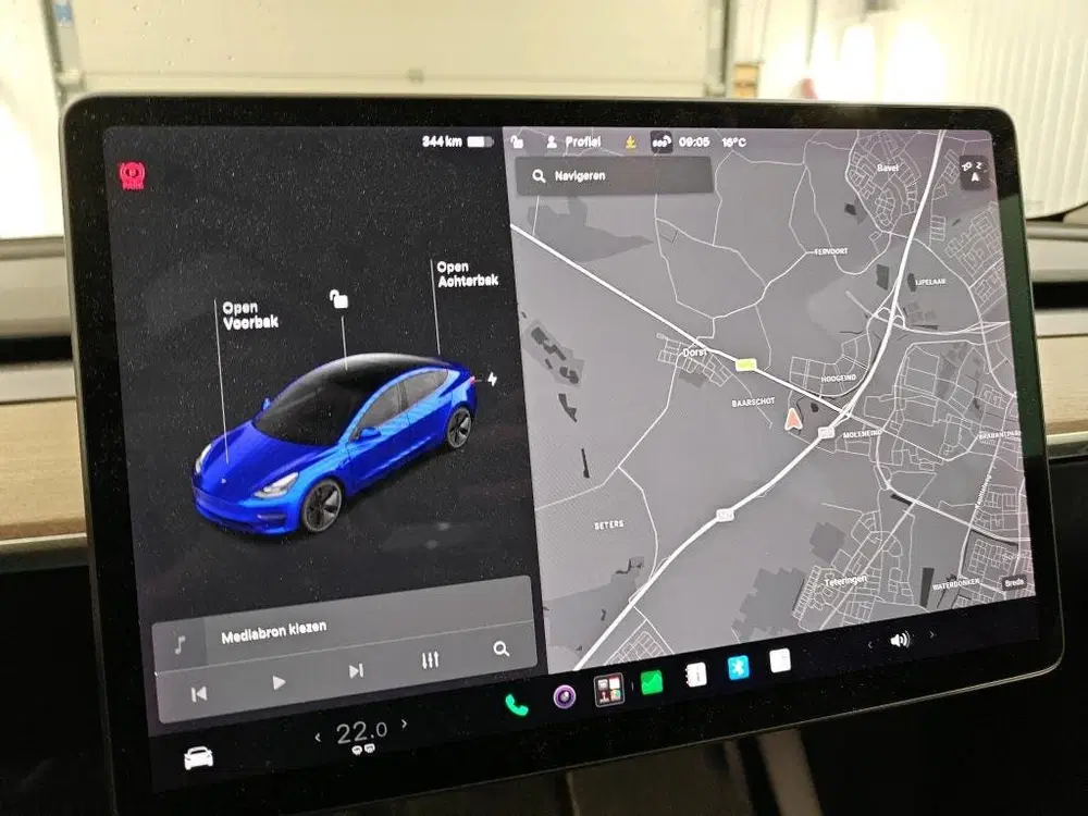 Tesla Model 3 Long-Range AWD 351pk 75 kWh 93.9% SoH FACE uit 2021, foto 15