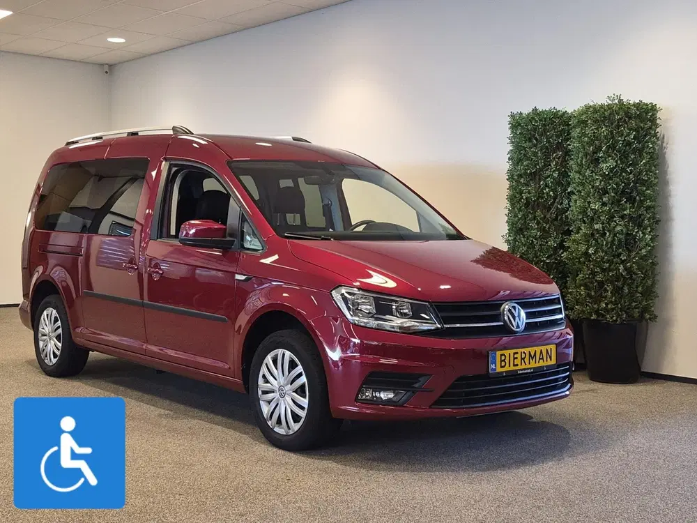 Volkswagen Caddy Maxi Rolstoelauto 5+1 uit 2020