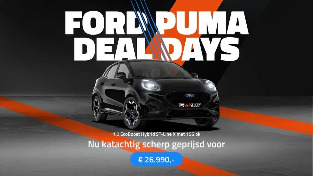 Ford Puma 1.0 EB Hyb ST-Line X 155 PK Automaat Winte uit 2025, foto 2