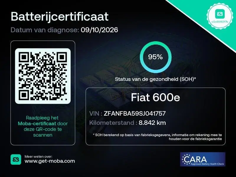 Fiat 600e RED 54 kWh Apple CarPlay Climate Control uit 2025, foto 9