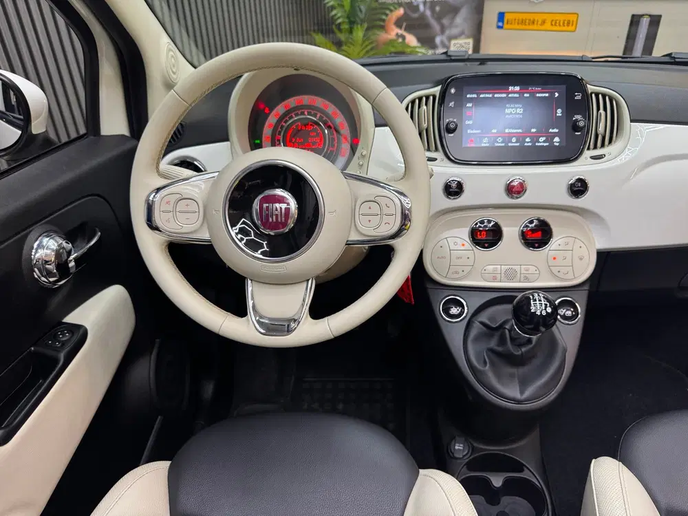 Fiat 500C 1.0 Hybrid Dolcevita 2023 WIT CABRIO uit 2023, foto 11