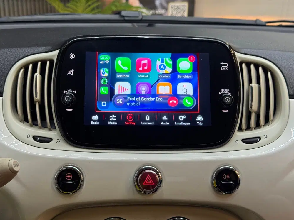Fiat 500C 1.0 Hybrid Dolcevita 2023 WIT CABRIO uit 2023, foto 13
