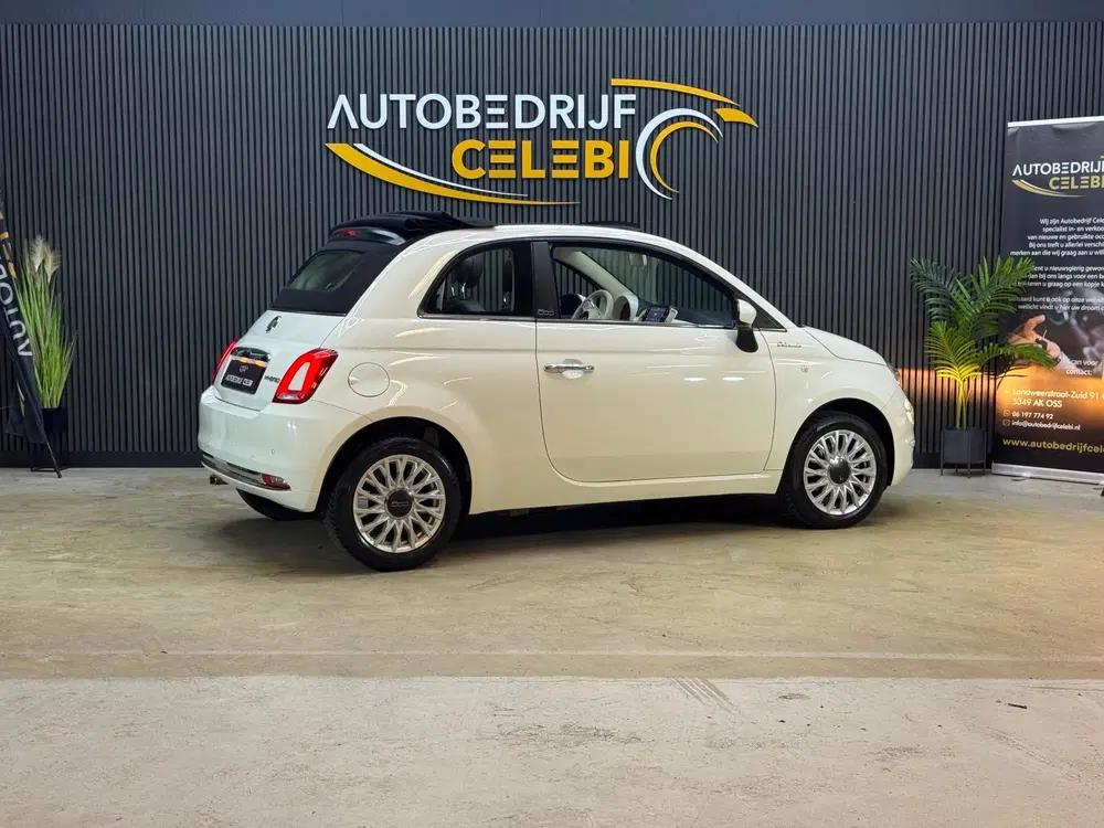 Fiat 500C 1.0 Hybrid Dolcevita 2023 WIT CABRIO uit 2023, foto 4