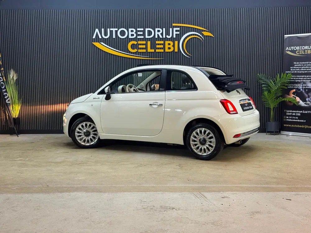 Fiat 500C 1.0 Hybrid Dolcevita 2023 WIT CABRIO uit 2023, foto 5