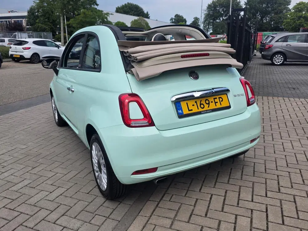 Fiat 500 C 1.0 Hybrid Launch Edition uit 2020, foto 3