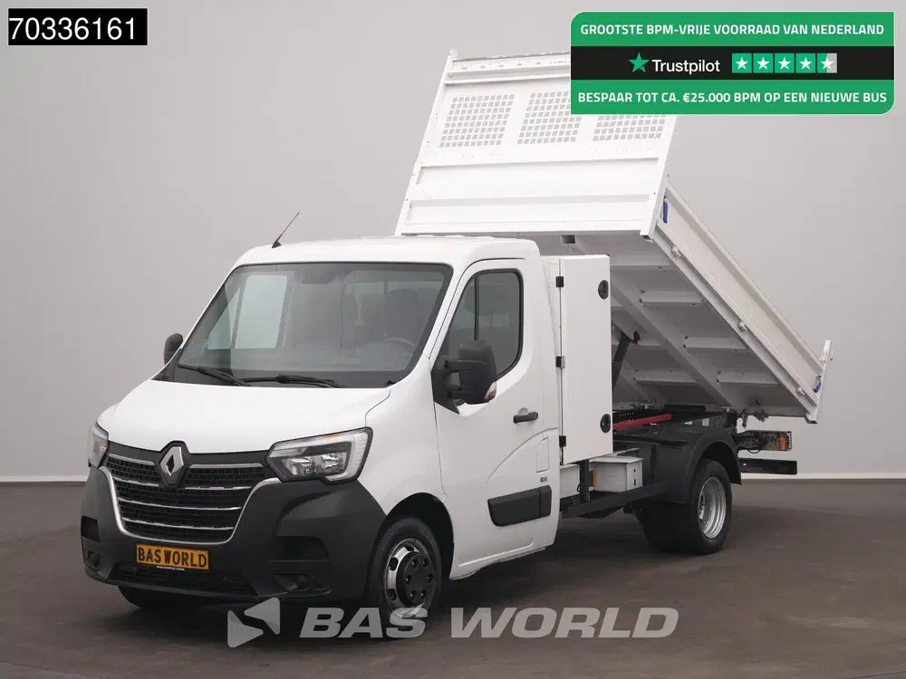 Renault Master 130PK Kipper Dubbellucht Kist Airco 3 uit 2021