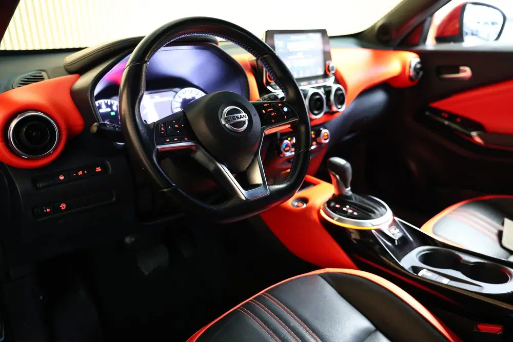 Nissan Juke 1.0 DIG-T N-Design AUTOM SPORTLEDER CARPLA uit 2020, foto 10