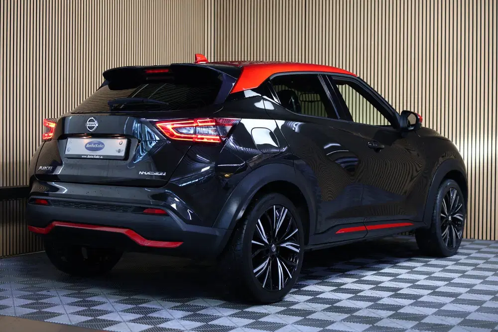Nissan Juke 1.0 DIG-T N-Design AUTOM SPORTLEDER CARPLA uit 2020, foto 3