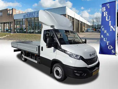 Iveco Daily 35S14 Automaat Lange Open laadbak 4.86Lang uit 2021