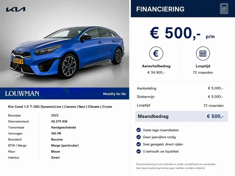 Kia ProCeed 1.5 T-GDi GT-Line uit 2025, foto 2
