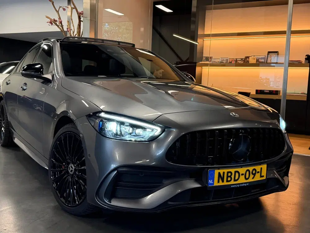 Mercedes-Benz C-Klasse 300 e star Edition AMG Night Pano Mem uit 2025, foto 12