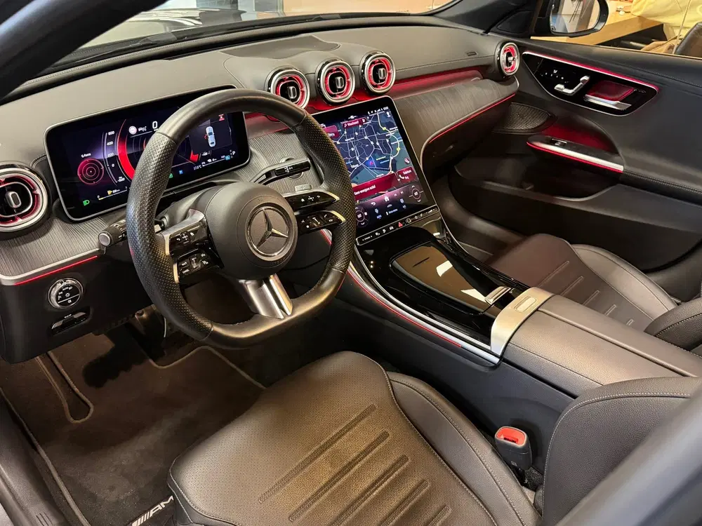 Mercedes-Benz C-Klasse 300 e star Edition AMG Night Pano Mem uit 2025, foto 14