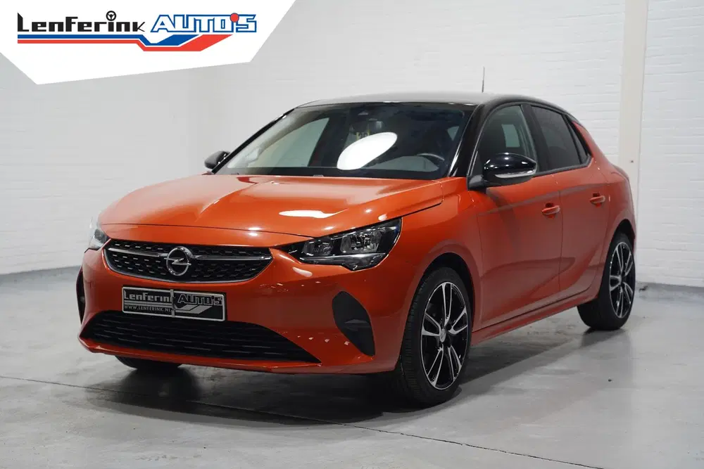 Opel Corsa 1.2 100 pk Black&Orange Edition Airco uit 2022