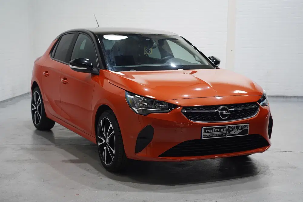 Opel Corsa 1.2 100 pk Black&Orange Edition Airco uit 2022, foto 2
