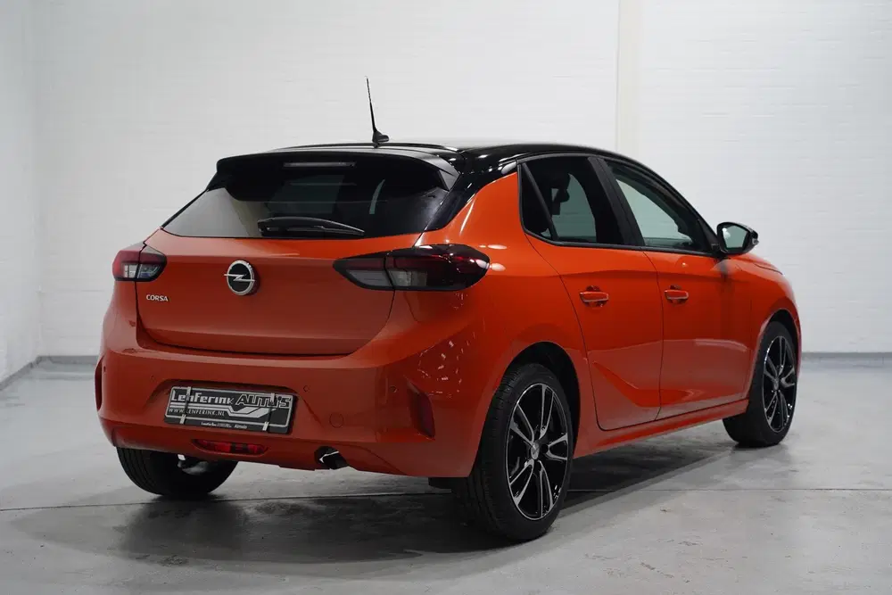 Opel Corsa 1.2 100 pk Black&Orange Edition Airco uit 2022, foto 4