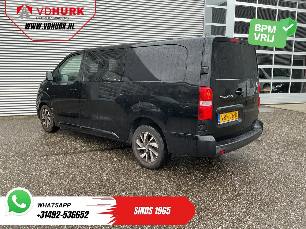 Fiat Scudo 2.0 MJ 180 pk Aut. DC Dubbel Cabine Carpla uit 2022