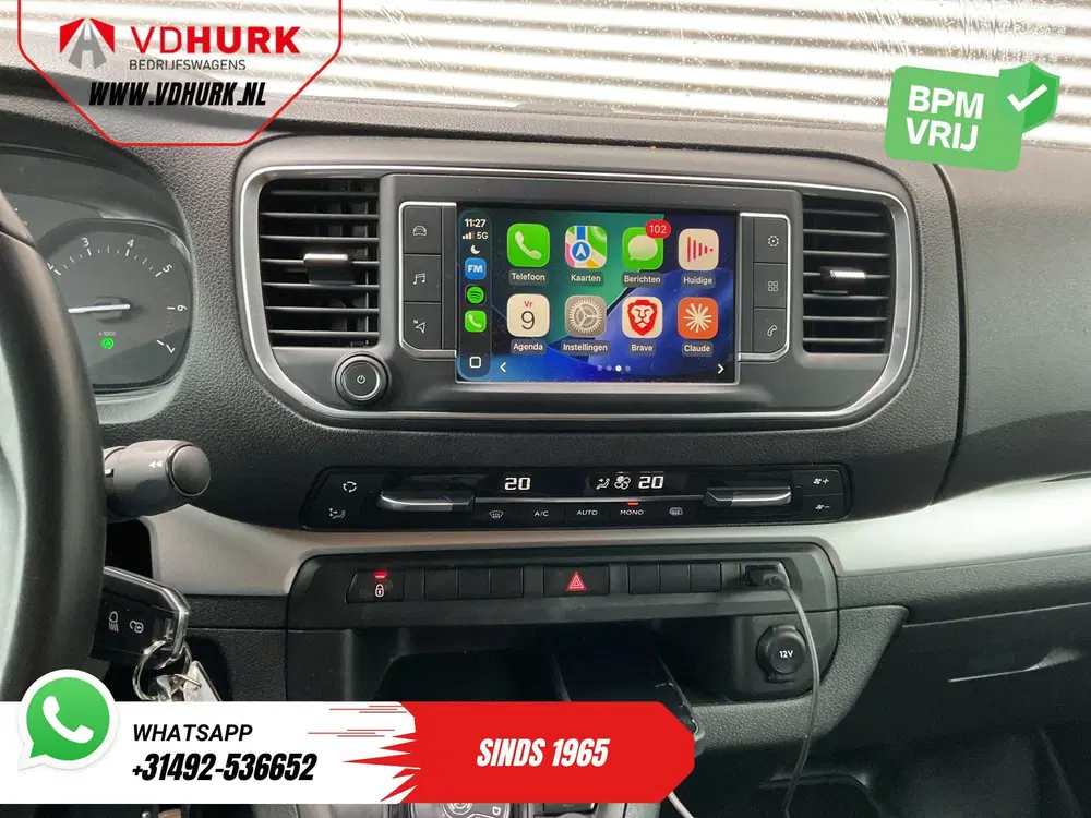 Fiat Scudo 2.0 MJ 180 pk Aut. DC Dubbel Cabine Carpla uit 2022, foto 13