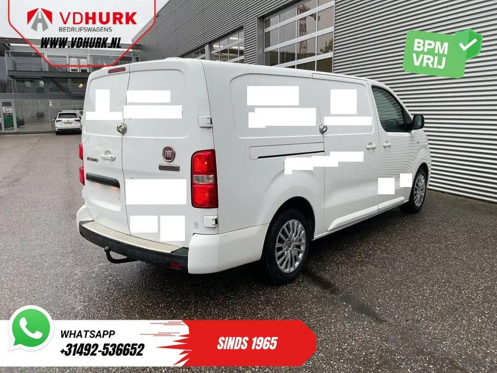 Fiat Scudo 2.0 MJ 145 pk L3 Aut. Carplay uit 2022, foto 9