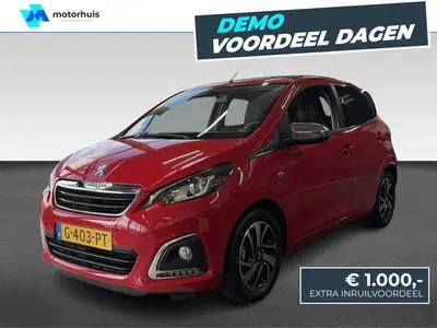 Peugeot 108 1.0 e-VTi 72pk 5D TOP Allure CABRIO CAMERA uit 2019