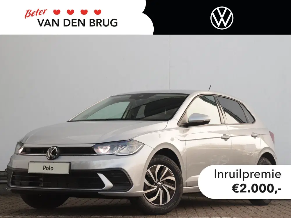 Volkswagen Polo Life Edition 1.0 TSI 95 PK uit 2026