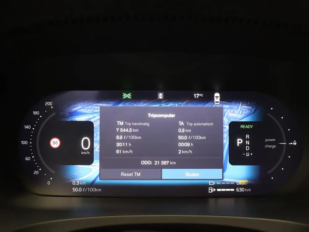 Volvo V90 T8 AWD Plug-in hybrid Ultra Dark uit 2025, foto 4
