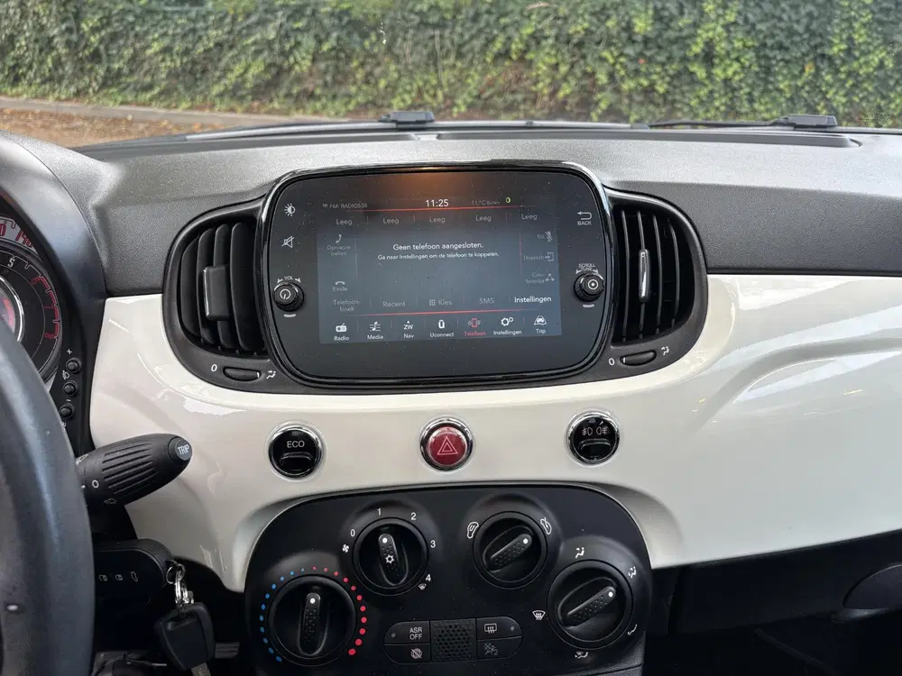 Fiat 500 0.9 TwinAir Turbo Lounge uit 2019, foto 14