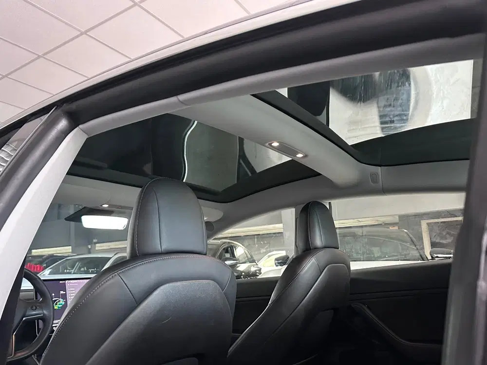 Tesla Model 3 Long Range AWD 75 kWh TREKHAAK uit 2019, foto 11