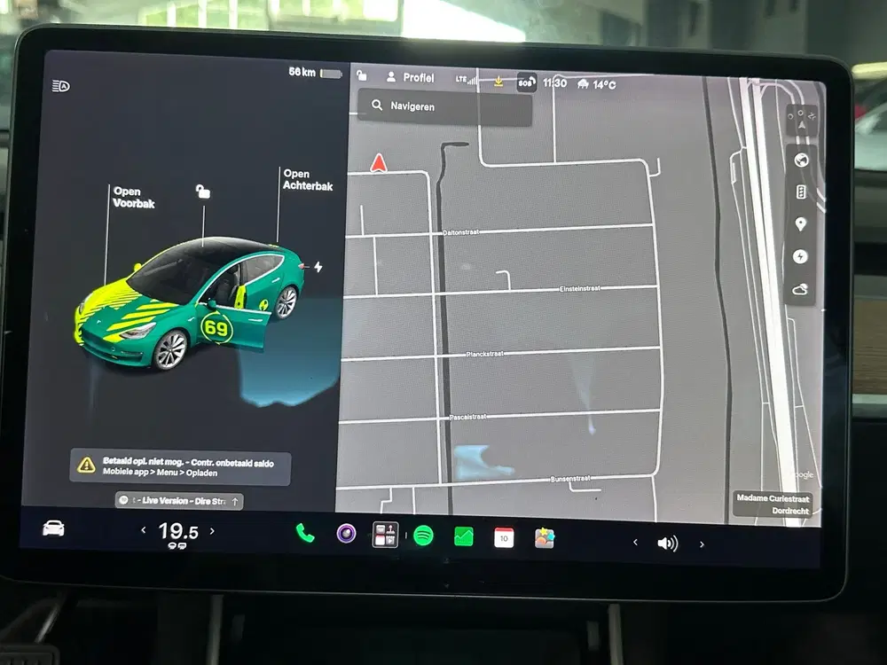 Tesla Model 3 Long Range AWD 75 kWh TREKHAAK uit 2019, foto 14