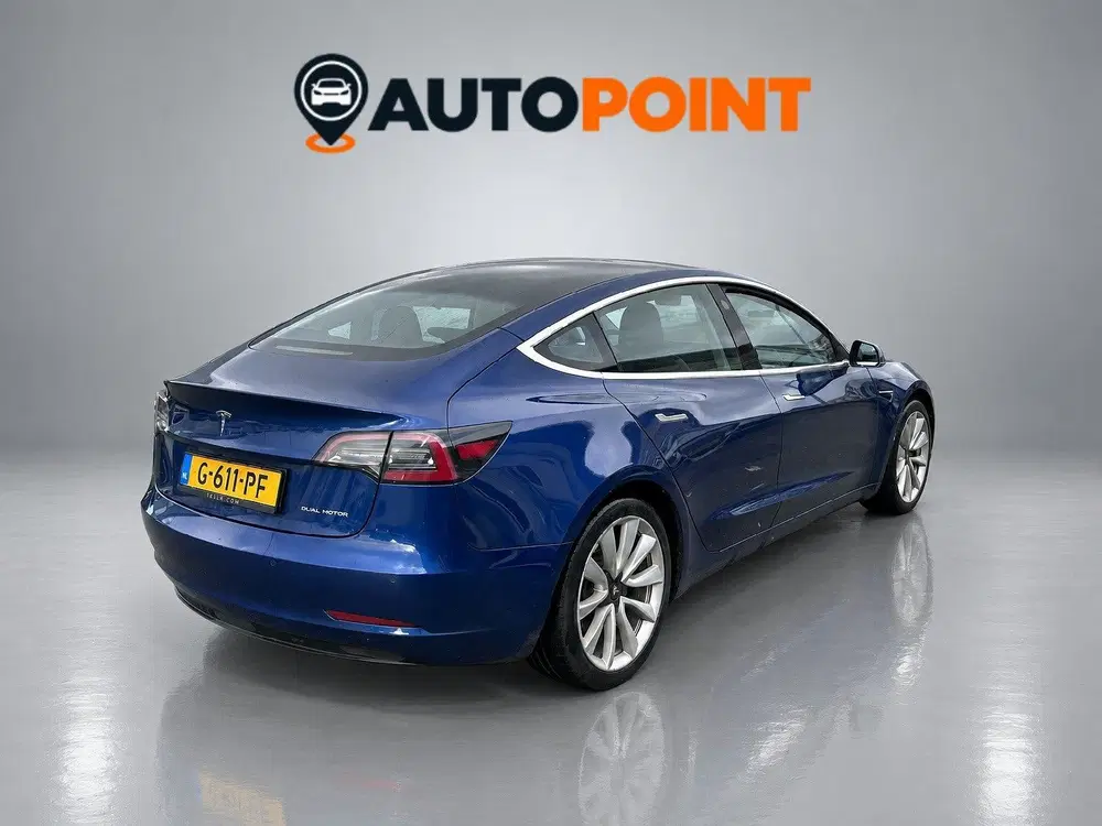 Tesla Model 3 Long Range AWD 75 kWh TREKHAAK uit 2019, foto 5