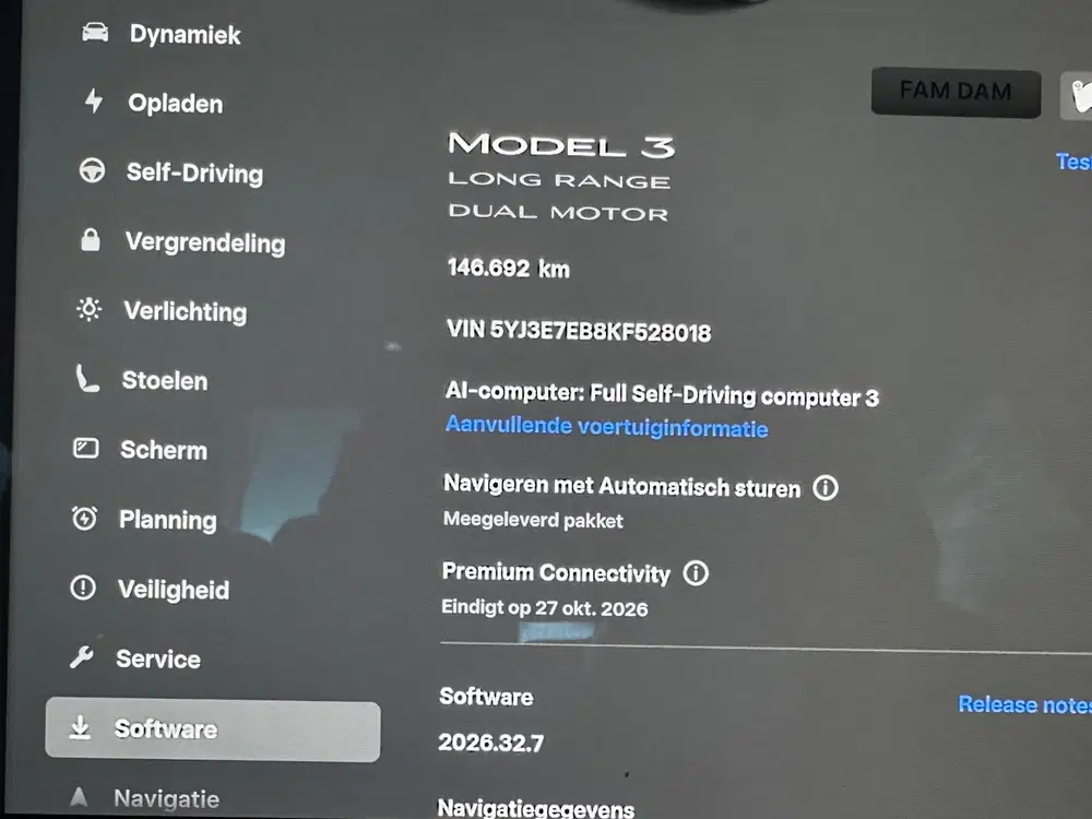 Tesla Model 3 Long Range AWD 75 kWh TREKHAAK uit 2019, foto 7