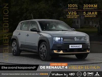 Renault 4 Atelier Edition urban range 40 kWh uit 2026