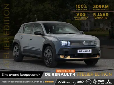 Renault 4 Atelier Edition urban range 40 kWh uit 2026