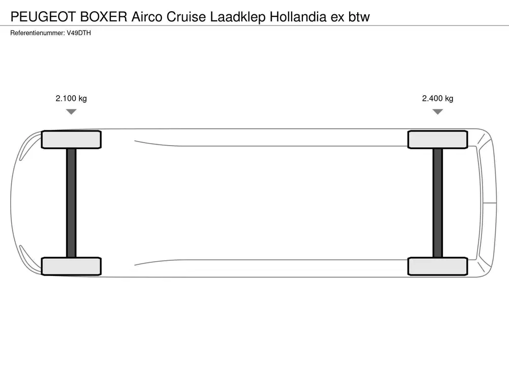 Peugeot Boxer Airco Cruise Laadklep Hollandia ex btw uit 2020, foto 15