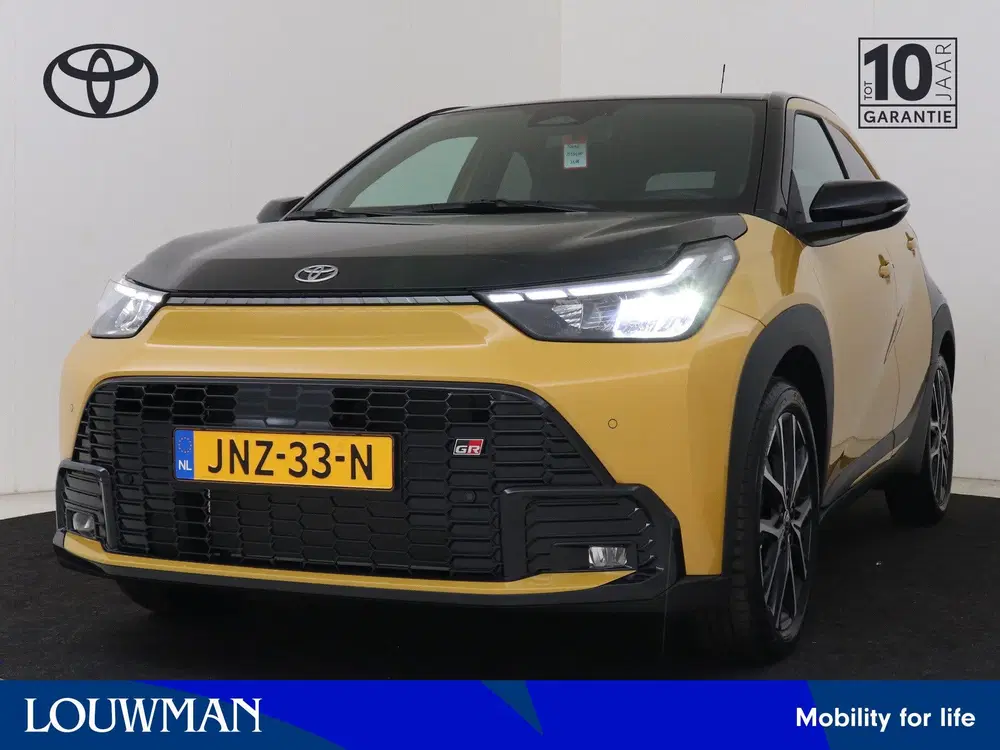 Toyota Aygo X Hybrid 115 GR Sport (bj 2025 uit 2025