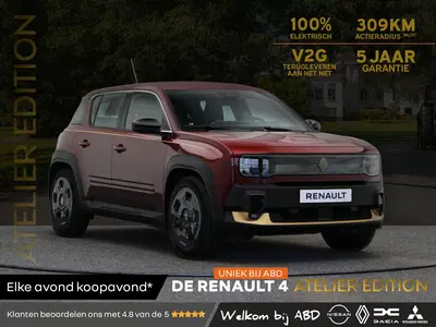Renault 4 Atelier Edition urban range 40 kWh uit 2026