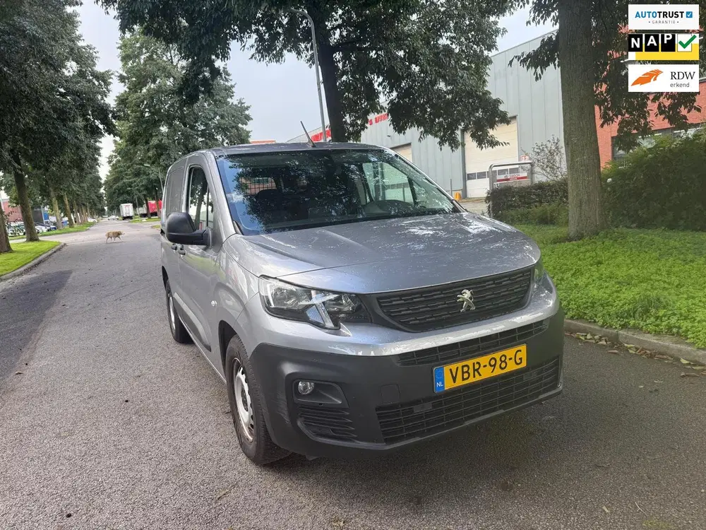 Peugeot Partner 1.6 BlueHDI Grip 3-Zits uit 2019