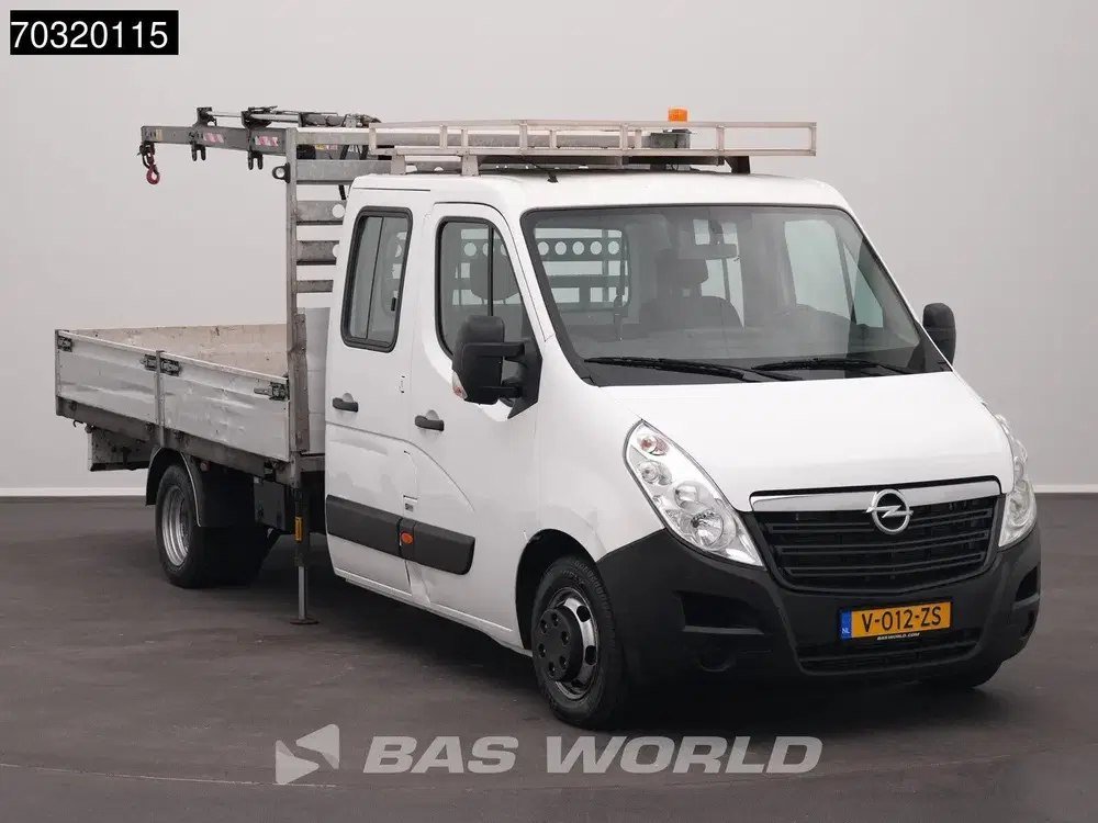 Opel Movano 145PK Kraanwagen HIAB T-CLX 018 B-2 Dubbel uit 2019, foto 5