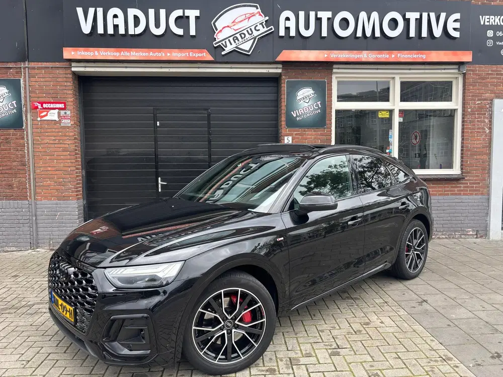 Audi Q5 55 TFSI e S edition Pano Luchtvering uit 2021, foto 3