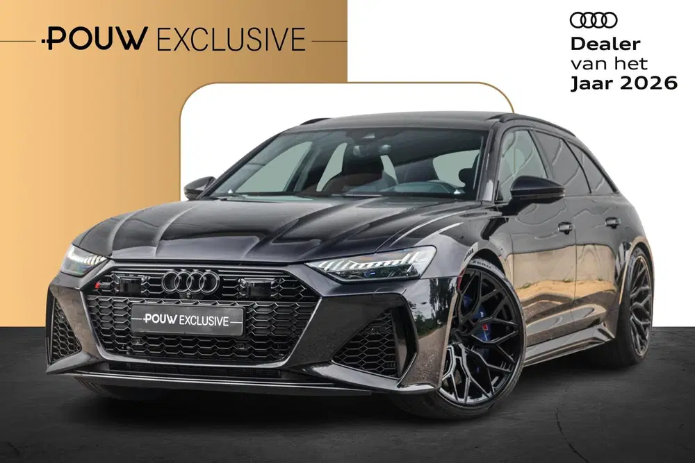Audi RS6 4.0 TFSI 600pk Quattro Dynamic Plus Exclus uit 2021