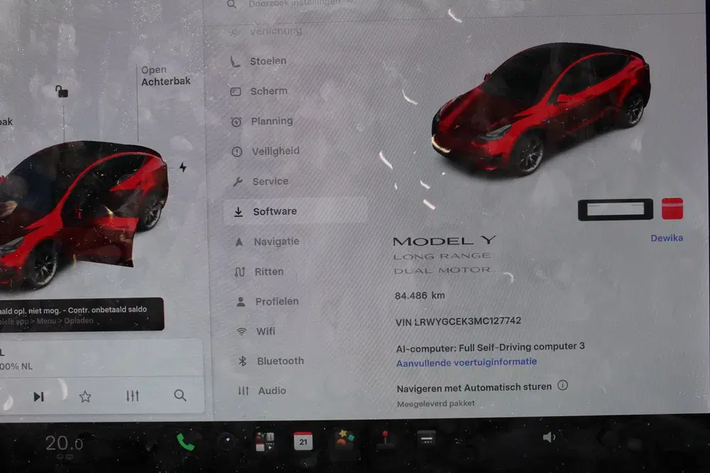 Tesla Model Y L. RANGE AWD 75 kWh SOH 91 uit 2021, foto 12