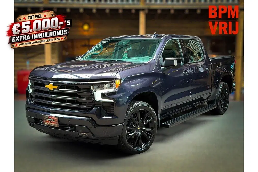 Chevrolet Silverado USA High Country Black Edition 6.2 V8 42 uit 2024