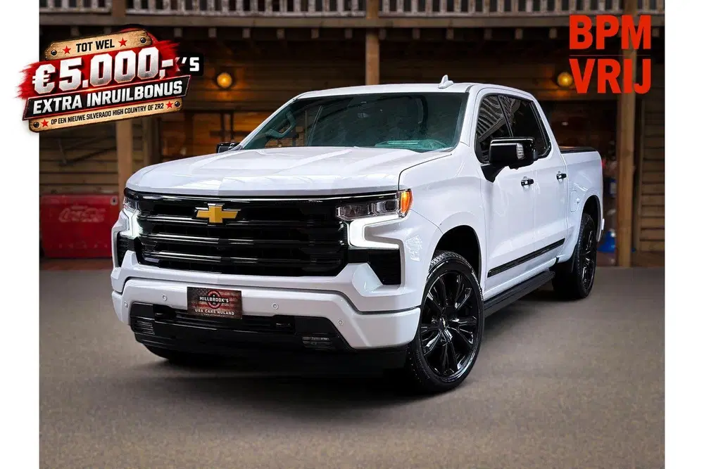 Chevrolet Silverado High Country 6.2 V8 420 PK uit 2024